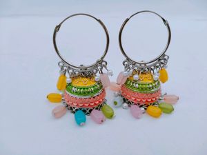 Meenakari Multicolour Earrings For Girls/Women