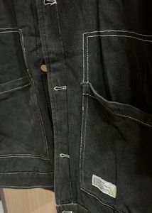 Black Sherpa Collar Jacket