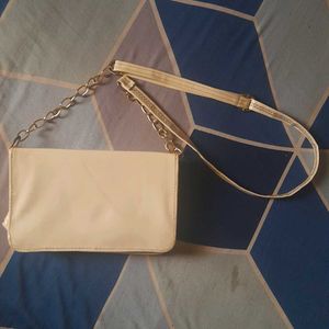 Cream Shoulder bag