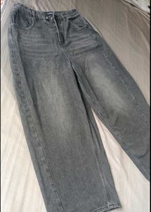 Stylish Grey supper baggy Jeans
