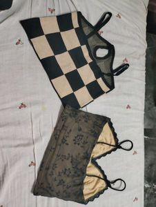 Chic Crop Tops - Set of 2