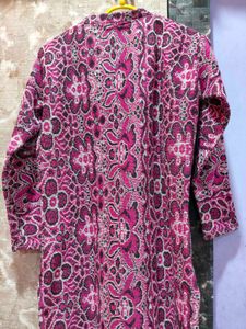 Floral Print Kurta - Unique Design winter wear