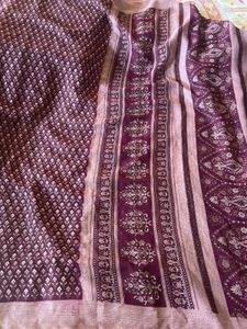 Used chiffon super soft saree for Sale