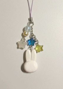 Stars &amp; Miffy Keychain Bag Charm ⭐ 💚