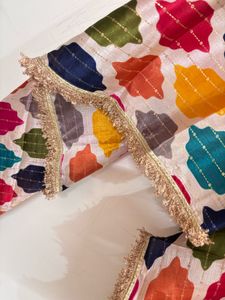 Vibrant Tiered Ethnic Skirt
