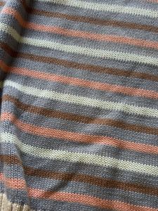 Striped Turtleneck Sweater