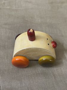Cute Wooden Toy Vehicle