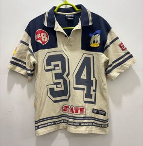 Bonkers Corner Oversized Polo Jersey Tshirt