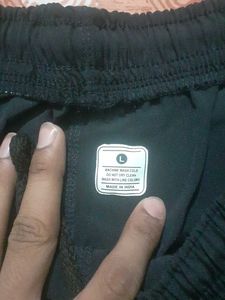 Men's Black Sports Shorts