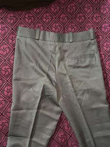 Men's Grey Formal Trousers