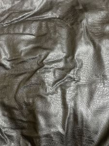 unisex  Black Faux Leather Jacket