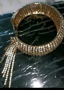 Sparkling Rhinestone Bangle
