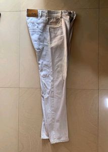 Light Wash Distressed Denim Jeans