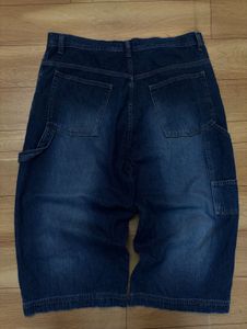 Unisex Denim Cargo Jorts