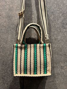 H&amp;M canvas Sling Tote