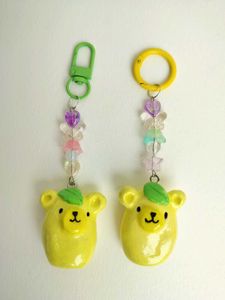 Lemon Bear Keychain