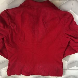 Red Blazer Jacket