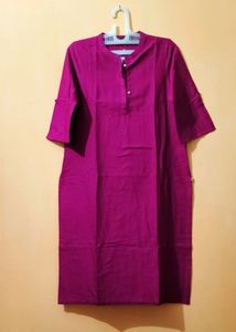 Magenta Kurta Size--40 Inches