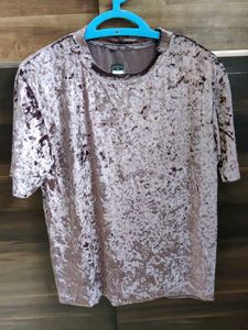 Lykkein Crushed Velvet T-shirt