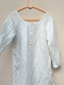 White Cotton Suit