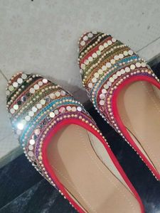 Embroidered Jutti Shoes