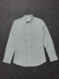 Men's Gingham Checkered Casual Shirt
