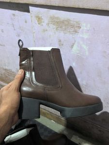 Stylish Brown Heeled Boots