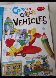 Sawan Shapes Copy to Colour Book