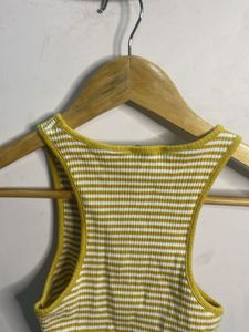 Ribbed Striped Tank Top