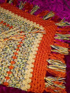 Kids Crochet Winter Girls Poncho Crochet Multi Vibrant Rainbow Girls Poncho 2 Years