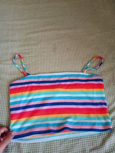 Striped Rainbow Tank Top