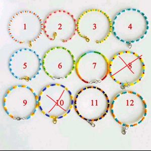 Colorful Beaded Bracelets Set