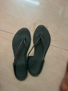 Stylish Embellished Flip-Flops