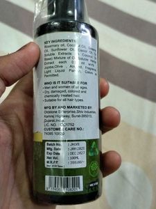 Latibule Rosemary Hair Oil