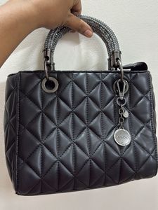 ALDO Chic Quilted Handbag with Embellished Handle