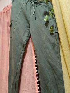 Green Cargo Joggers