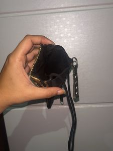 Embroidered Floral Pouch