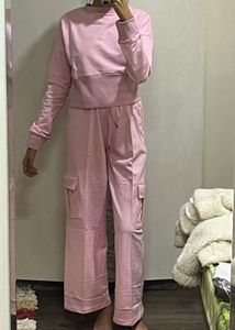 Pink Crop Co-ord set