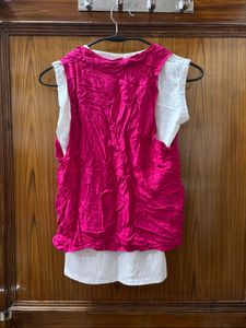 🌸Activegirl Graphic Print Top And Jacket
