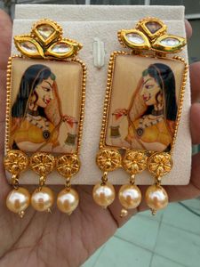 Rani Padmawati Traditional Earrings