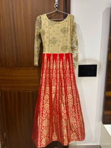 boutique stiched brochette dress