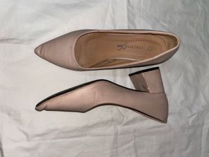 Elegant Pink Block Heels