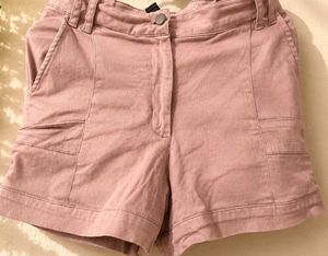 Cute Pink Cargo Shorts