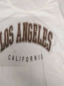 White Los Angeles Graphic T-Shirt