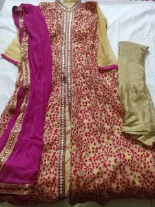 Elegant Embroidered Salwar Suit