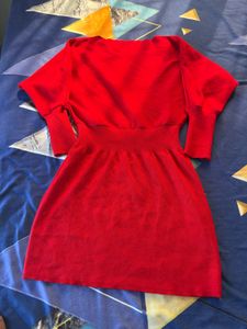 Red Mini Dress winter