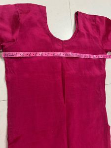 Vibrant Pink Kurta for Women