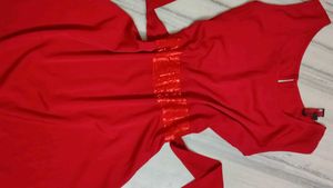 🤎♥️80'S Vintage Sequin Red Midi