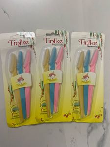 Tinlke Eyebrow Razors - Set of 3