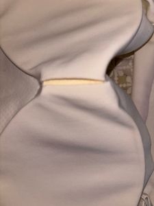 White Lace Crop Top with padding